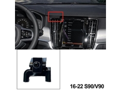 Soporte Para Teléfono Móvil Específico Para Volvo Xc40 Xc60 S90 V90 S60 V60 2018-2019 Y S90 V90 2016-2022, Material Plástico, Color Negro.