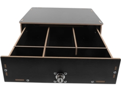 Caja De Madera Resistente Para Guardar Dinero En Efectivo Y Documentos De Oficina (reemplazo)