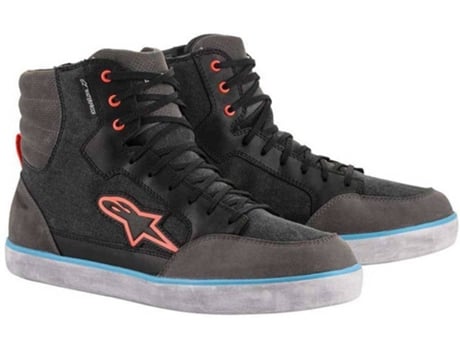 Zapato Unisex ALPINESTARS J-6 Canvas Negro para Motociclismo (EU 45 1 / 2)