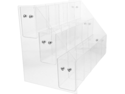 Portalápices De Acrílico Transparente Para Marcadores, Lápices Y Pinceles, Ideal Para La Oficina Y El Taller.