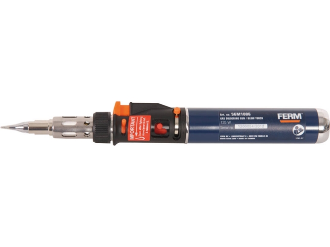 FERM SGM1006 Soldador de gas 35 min