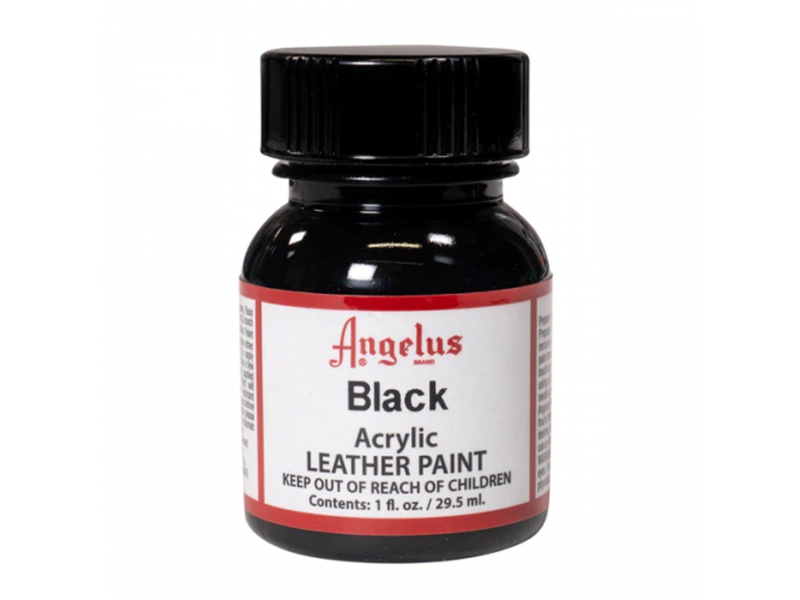 Pintura Cuero Y Polipiel Angelus 29,5 Ml (Negro / Black 001)