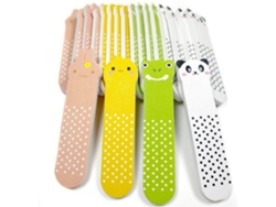 50 mini limas de animales lindos, esponja de manicura, para decoración de uñas NEVEANCE