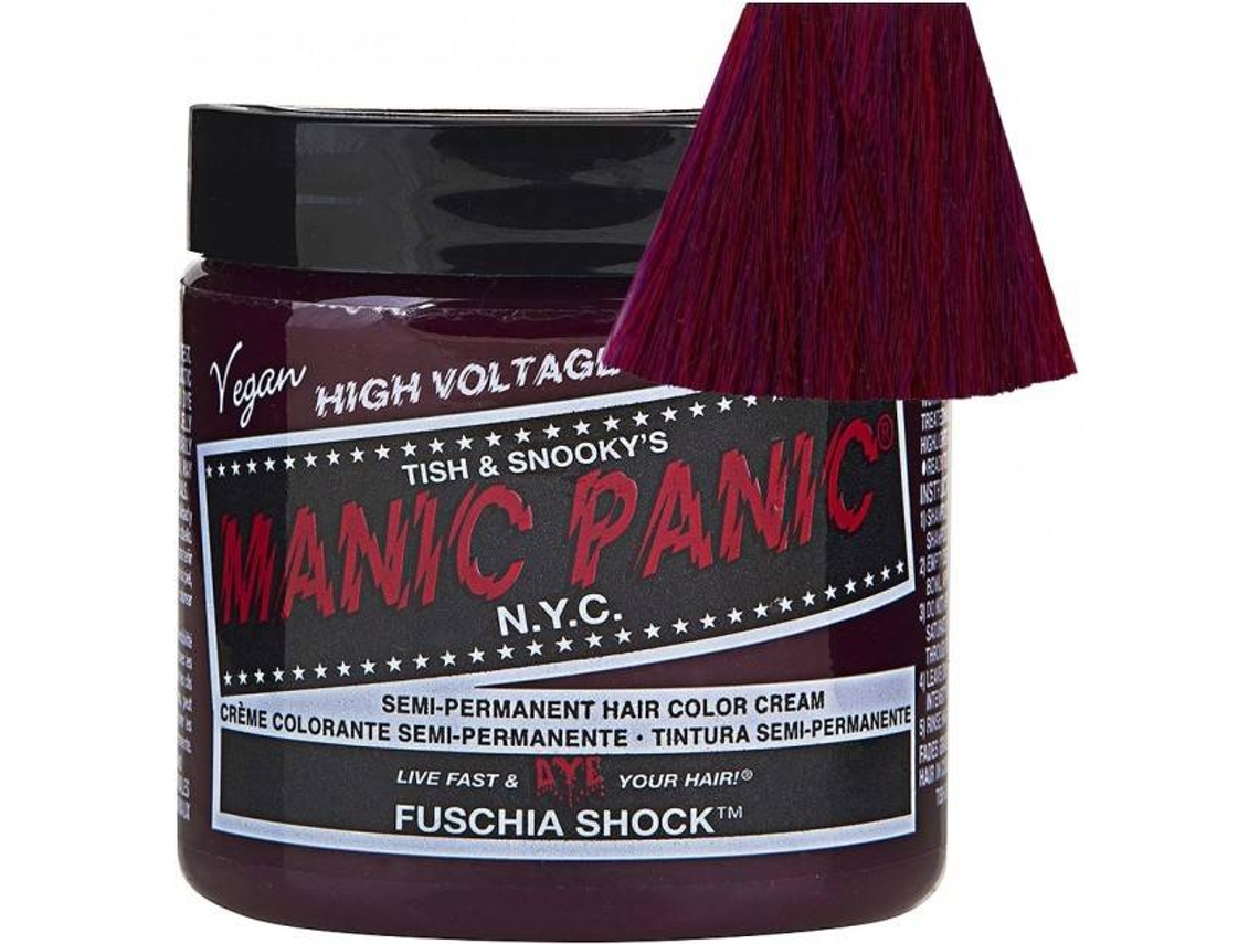 Crema de Coloración Semi-Permanente MANIC PANIC Fuscia Shock (118 ml)