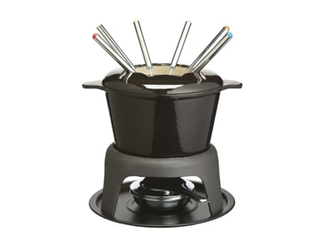 Fondue Negro KITCHEN CRAFT en Hierro Fundido Masterclass