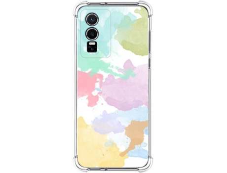 Carcasa para Vivo Y76 5G TUMUNDOSMARTPHONE Dibujos Antigolpes Acuarela 11 Multicolor