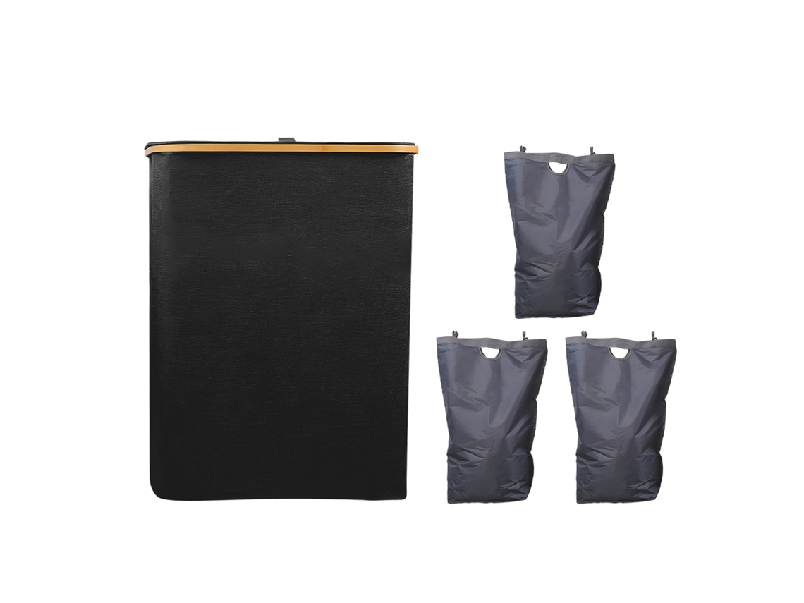 Cesto De Ropa Sucia De 160 L, Plegable, De Tela Oxford, De Gran Capacidad, Para El Hogar