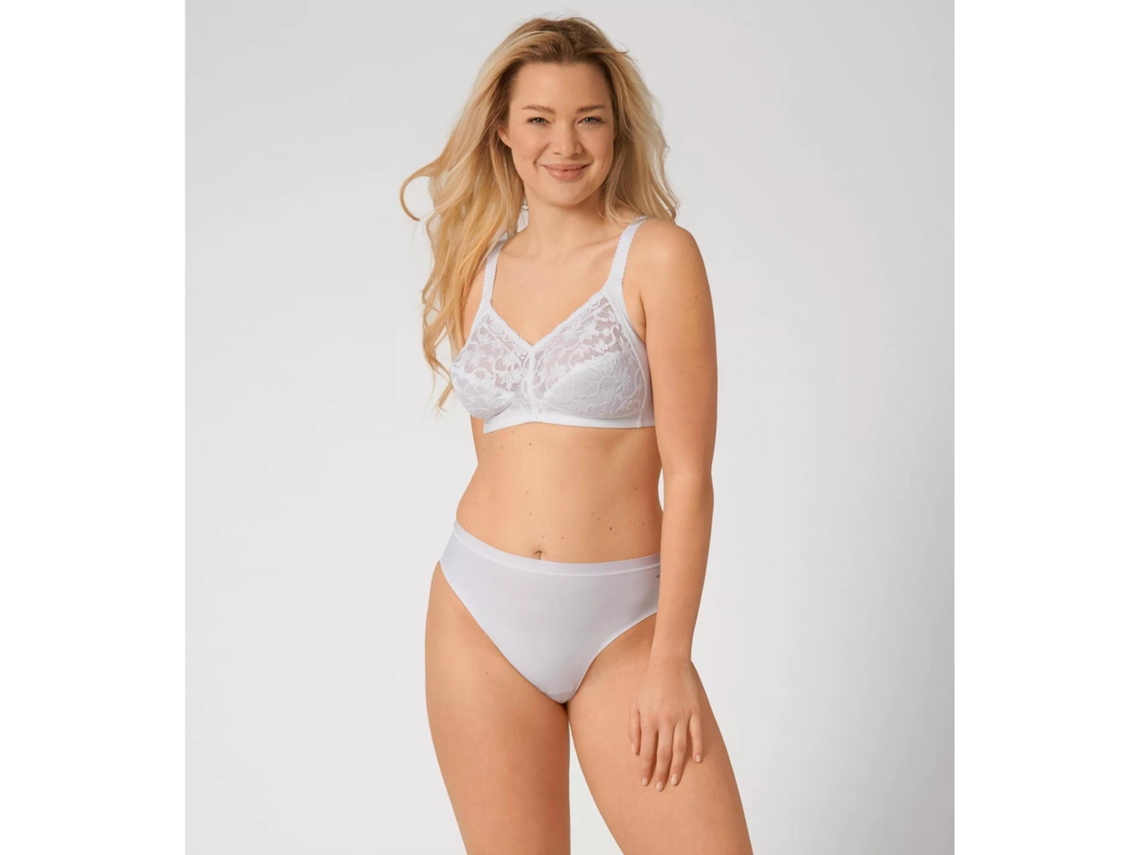 Sujetador de Mujer TRIUMPH Delicate Doreen Blanco 120 cm B Worten.es