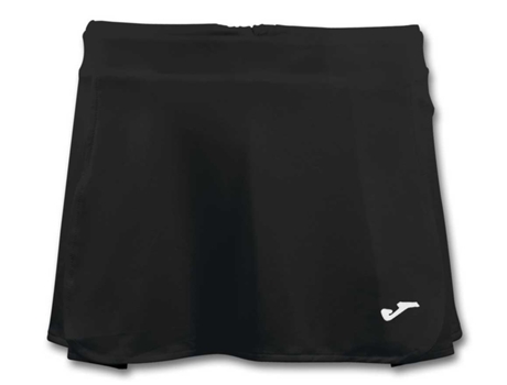 Falda para Mujer JOMA Open Ii Negro para Tenis (7 - 10 Años)