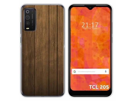 Carcasa TCL 205 TUMUNDOSMARTPHONE Dibujos Multicolor