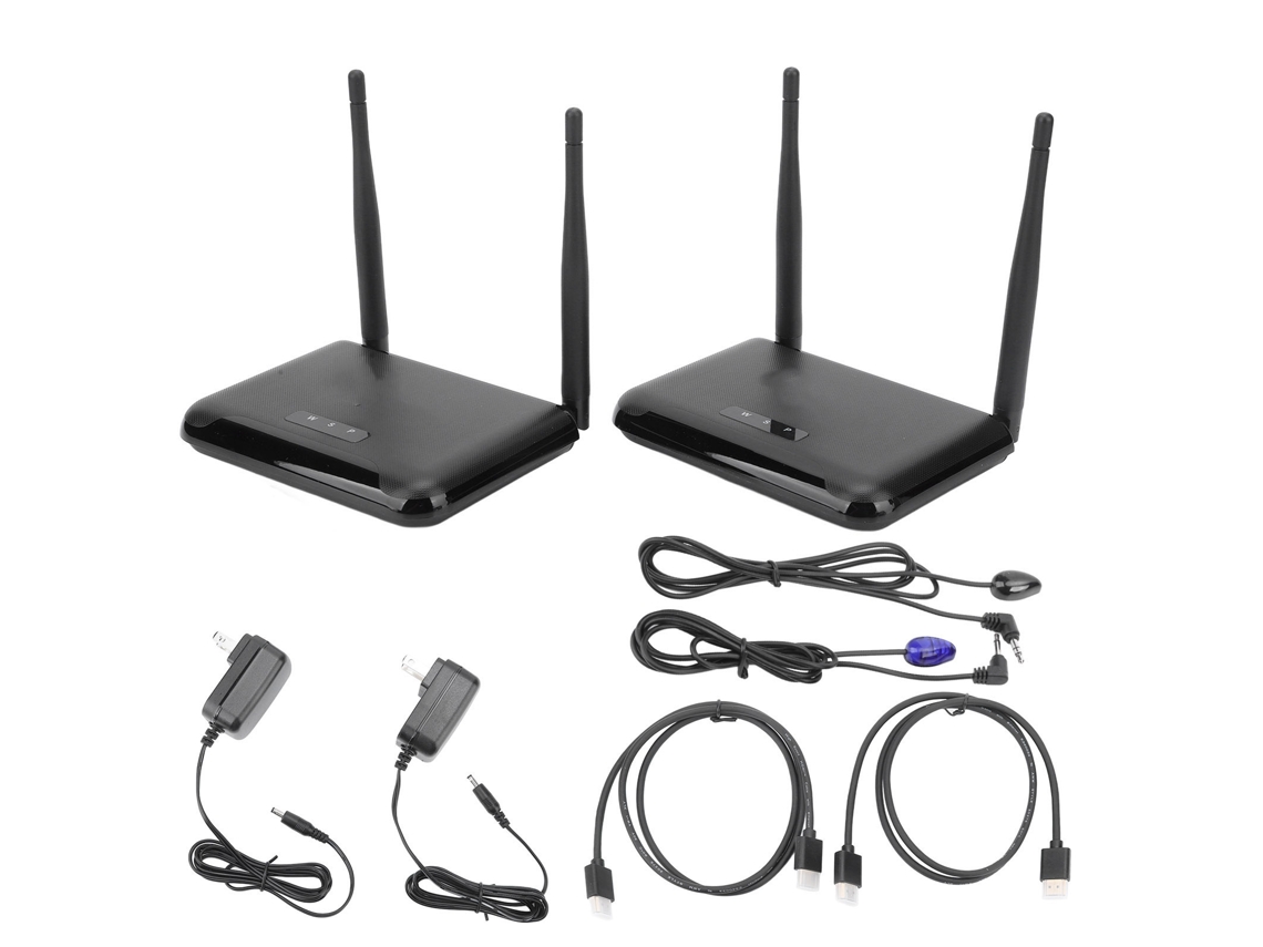 Extensor de vídeo HDMI inalámbrico (transmisor y receptor 4K)