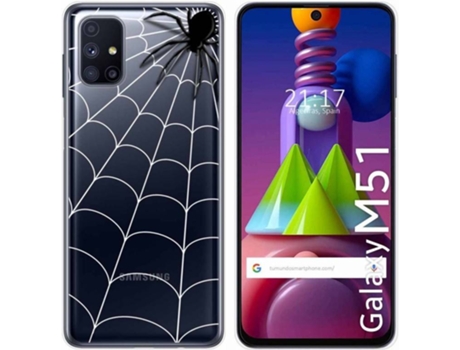 Carcasa Samsung Galaxy M51 TUMUNDOSMARTPHONE Araña Multicolor