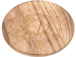 Bandeja De Astrología Tallada, Accesorio De Relajación, Tablero De Adivinación, Escritorio
