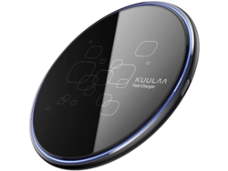 Cargador Sem Fio Usb-c Kuulaa Almofada Espelhada Para Apple, Samsung Yizhood Negro