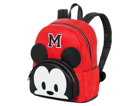 Mickey Mouse M Mochila Heady, Rojo