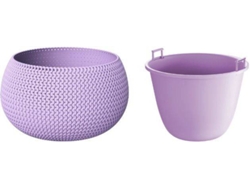 Maceta PROSPERPLAST Splofy Bowl (Morado - 29 x 29 x 19.5 cm)