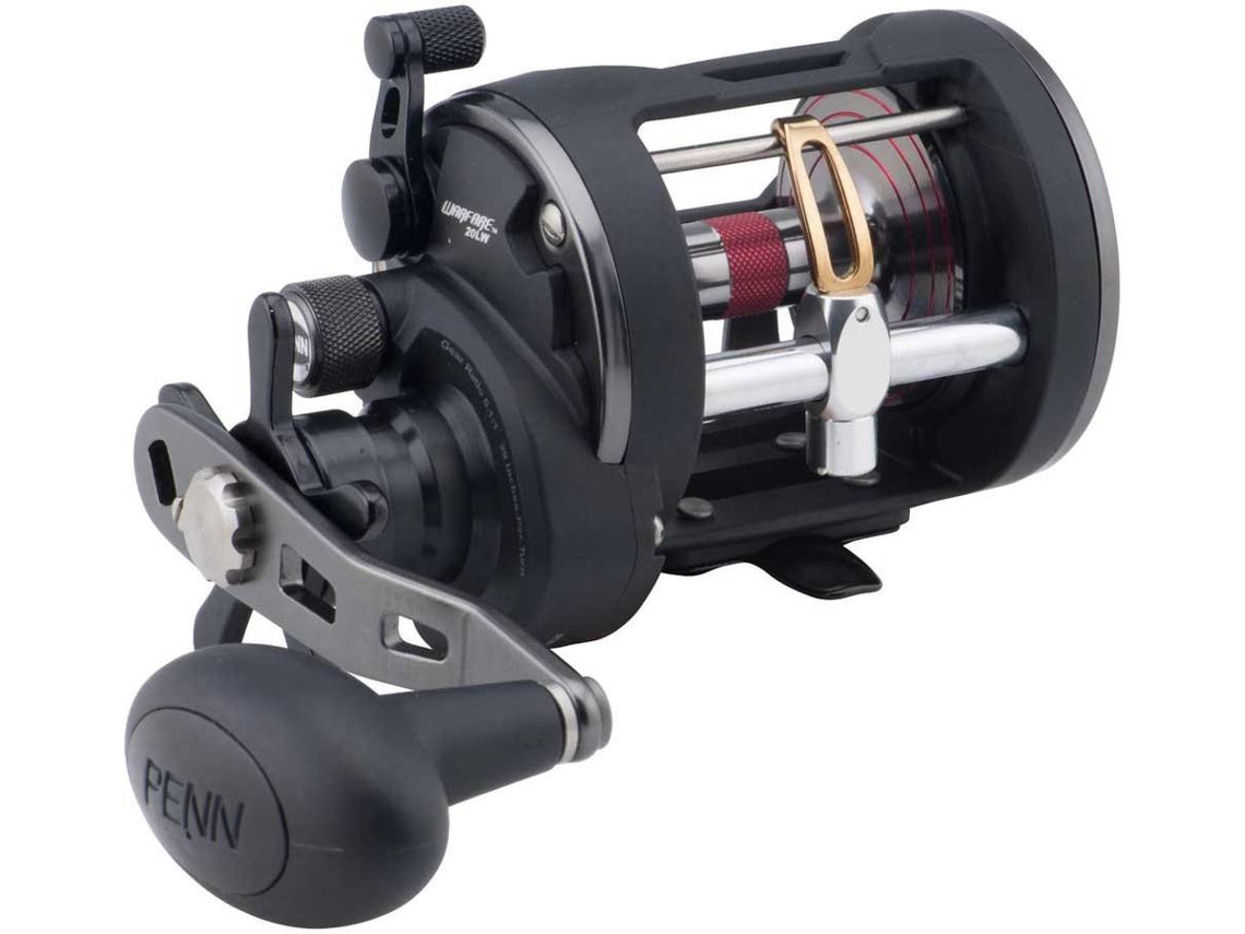 Carrete PENN Molinete Warfare Level Wind Negro