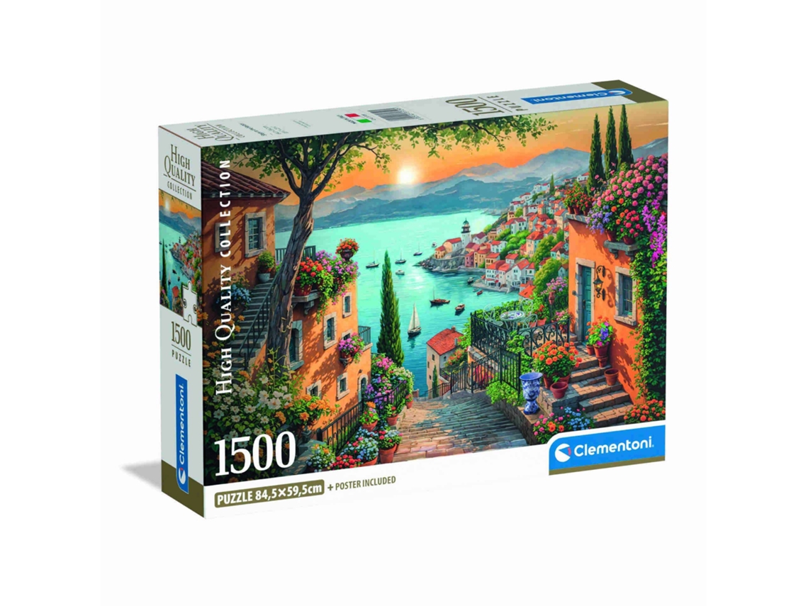 Puzzle Pasos al Puerto 1500 Piezas Clementoni