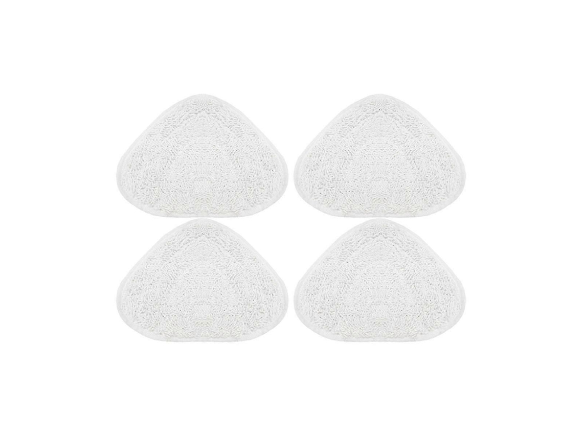 4 almohadillas triangulares lavables y reutilizables para aspiradora, paño de limpieza para pisos