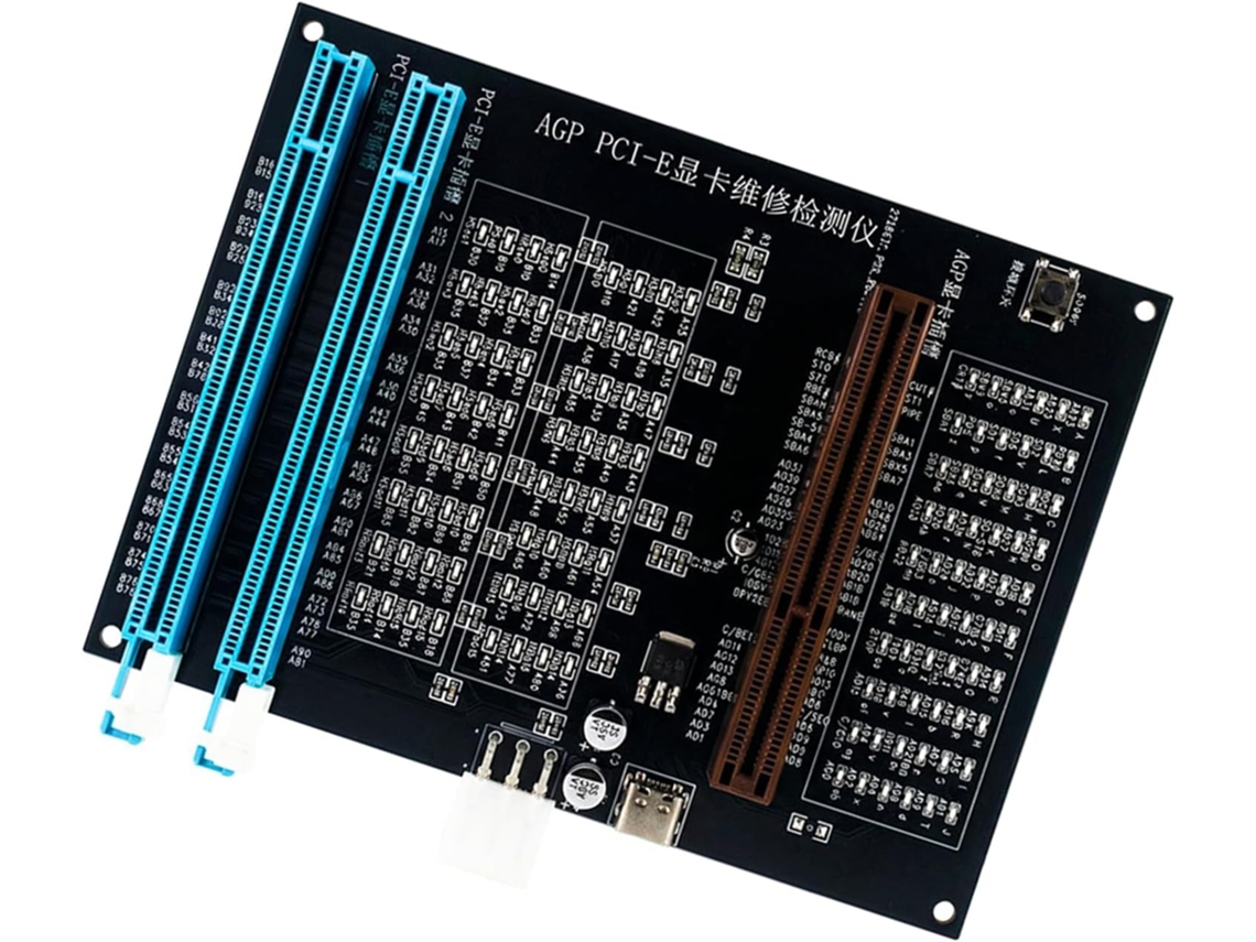 Mi Tarjeta Está Equipada Con Led, Interfaces Agp Y Pci Express, Identifica Problemas De Visualización Y Realiza Detección De Vídeo.