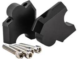 Adaptador Elevador De Manillar Para Vibraciones Motocicleta Bicicleta