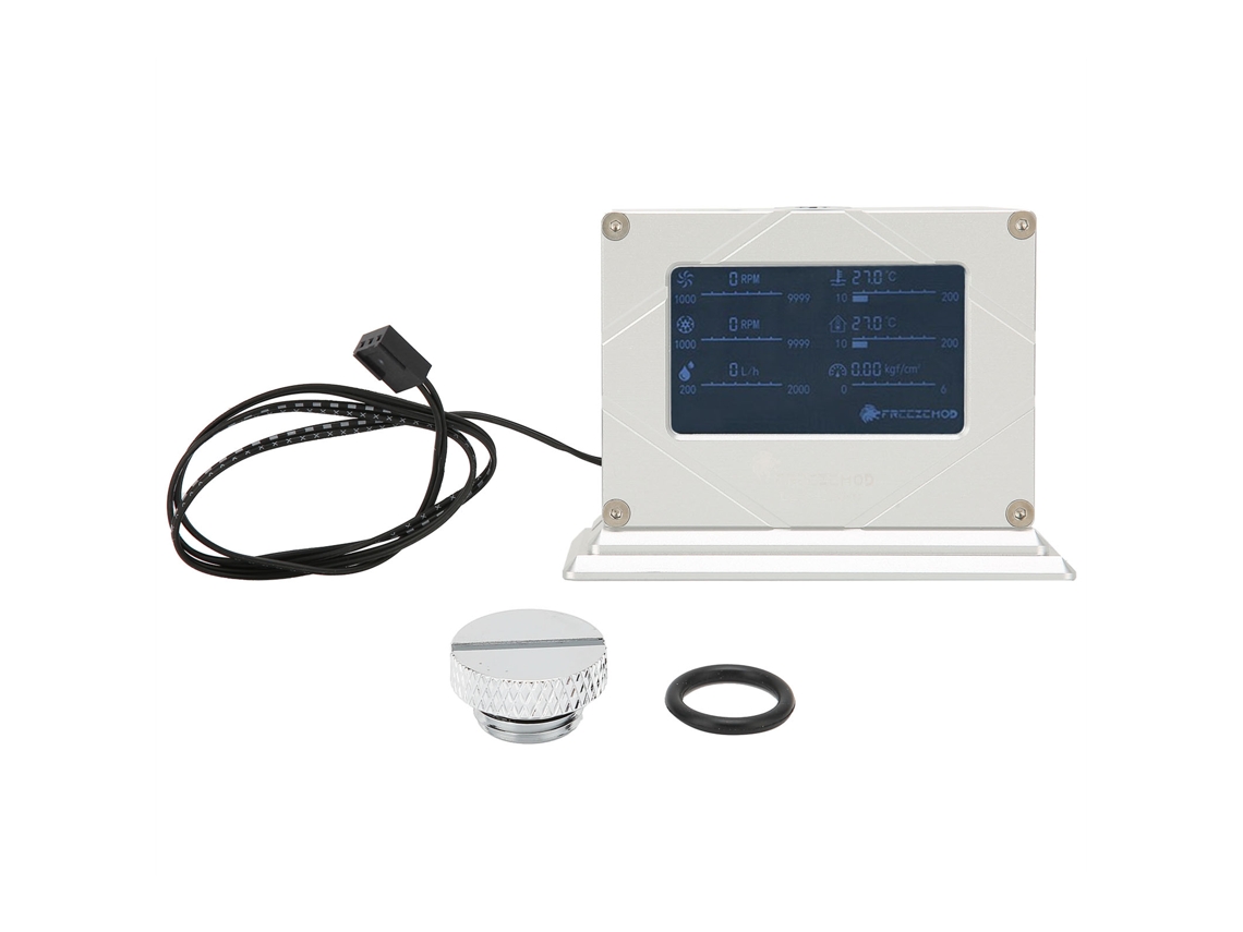 Monitor De Sistema De Enfriamiento De Agua Inteligente Lsjznrb Con Bomba Pwm Temperatura Presión Aire