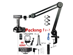 Kit de microscopio digital, aumento de 150x, salida HD, 4K 60MP 4011 Set 1, 0-150x-a