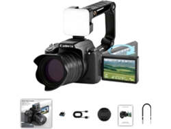 Cámara De 68 Mp Con Zoom De 28x Y Grabación De Vídeo 4k, Pantalla, Flash.
