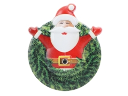 Ats-adorno De Timbre De Santa Claus Para Navidad, Campana Decoratsiva Para Hogar Tienda Oficina