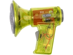 Juguete Infantil Con Altavoz Y 3 Efectos De Sonido Que Cambia La Voz (amarillo)