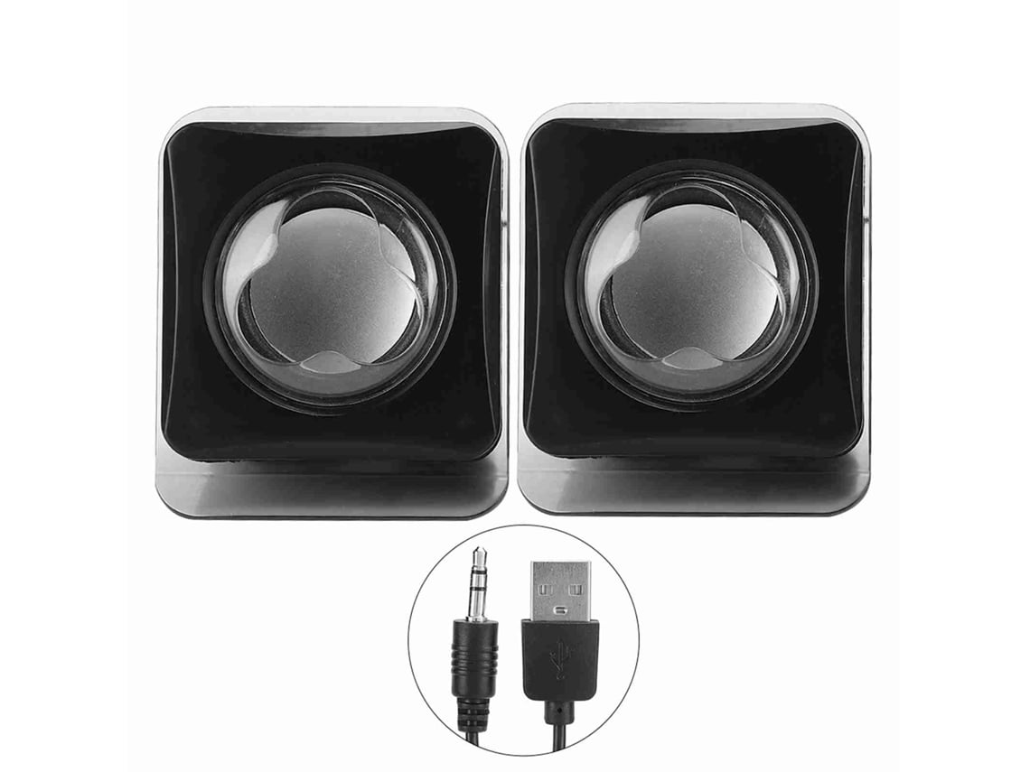 Altavoz De Música Estéreo Cableado De Sobremesa/portátil Con Usb2.0 Para Multimedia