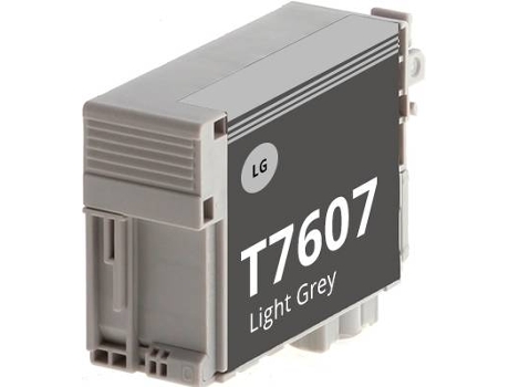 Cartucho para Epson t7607 Gris Tinta de Pigmento c13t76074010