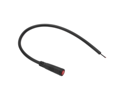 Cabo de extensão Rebe-cable de 2 pinos fêmea à prova d'água para bicicleta elétrica, para acessórios de bicicleta elétrica leves de 200 V CA.