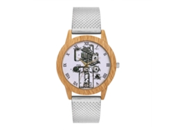 Elegante Reloj De Pulsera De Cuarzo Moderno Para Hombre/mujer - Regalo (plata)