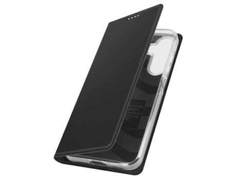 DUX DUCIS Funda para Samsung Galaxy A55 Solapa Tarjetero Soporte vídeo DUX DUCIS Negro