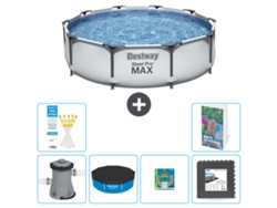 Bestway Piscina Bestway Steel Pro Max Redonda - 305x76 Cm - 7-peças S317