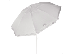 Aktive Sombrilla De Playa 8 Varillas 200 Cm Gris Inclinable Uv50