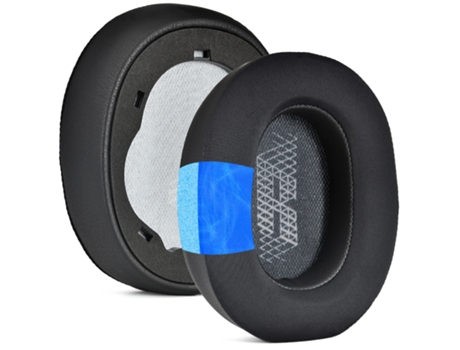 Almohadillas de repuesto con sensación de refrigeración para JBL E65BTNC Duet NC LIVE650 660 BTNC Negro