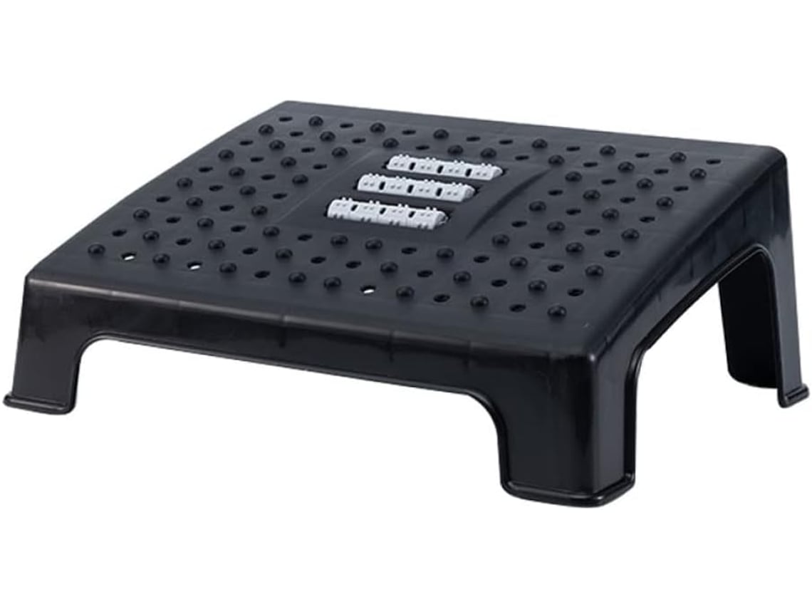 Taburete Ergonómico De Oficina Con Función De Masaje, Multifuncional Para Debajo Del Escritorio, Color Negro.