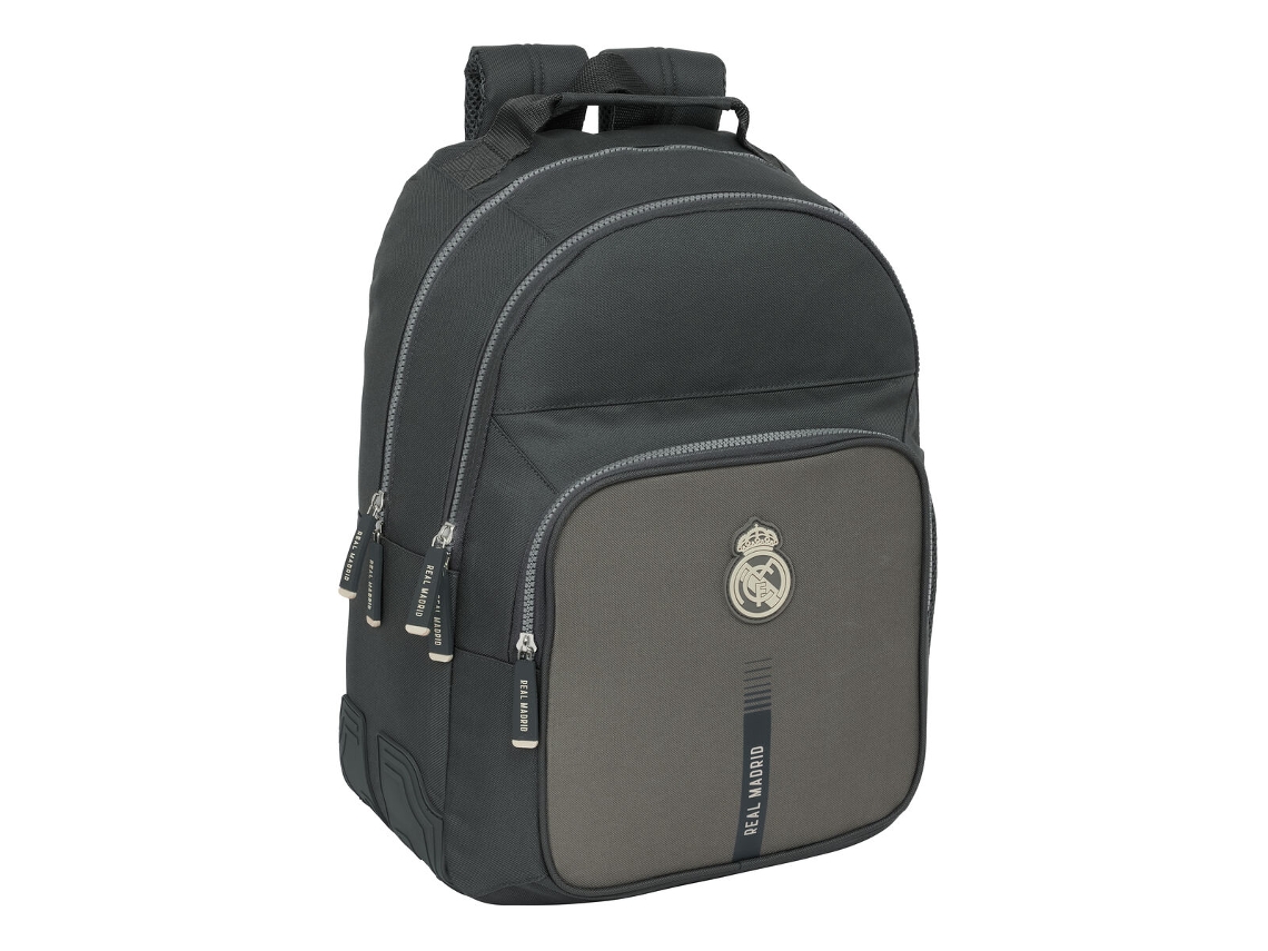 Mochila Escolar Real Madrid Cf Gris 32 X 42 X 15 Cm