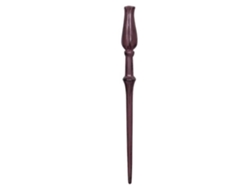 Varita mágica de mago de 38 cm (15 pulgadas) con textura de madera, resina PVC, duradera y ligera para disfraces, fiestas y juegos de rol. Tipo 2
