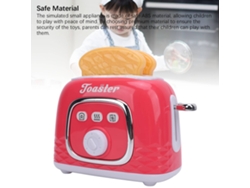 Juguete Para Hacer Pan, Tostadora De Juguete De Juguete Para Niños De 3 Años En Adelante Con Accesorios De Abs.