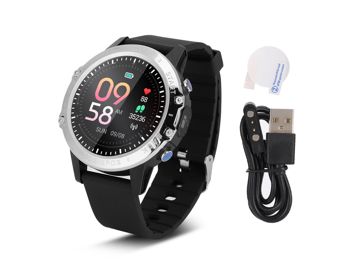 Pulsera deportiva inteligente con contador de pasos y monitorización de frecuencia cardíaca