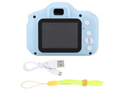 Cámara Digital Infantil X2 Mini Con Pantalla Ips De 2 Pulgadas, Hd 1080p Y Función De Vídeo - Azul