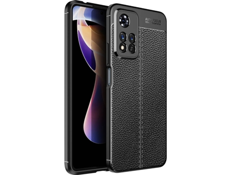 Carcasa Xiaomi Redmi Note 11 Pro+ Plus Rugged Leather Negro