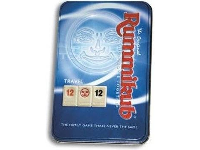 Juego de Mesa CARLIT Rummikub Tin Travel (Edad Mínima: 8)
