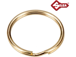 Pack 100 Anillos Planos Laton SILCA Diam.25Mm Cierre Plano