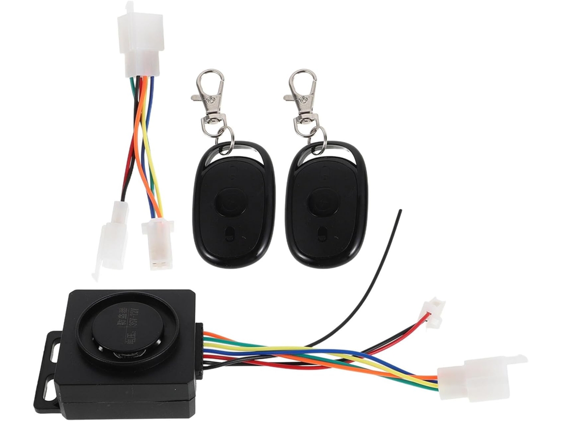 Alarma Para Vehículos Eléctricos, Alarmas Para Bicicletas Eléctricas, Repuestos Para Control Remoto De Motocicletas, Negro