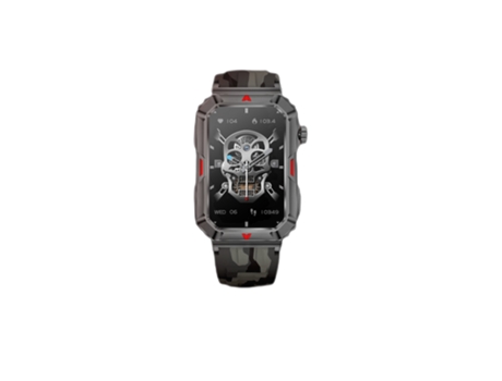 Reloj inteligente con monitor de ritmo cardíaco y sueño, podómetro
