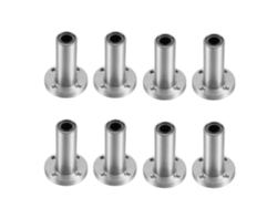 8pcs 8mm Lmf8luu Long Type Round Flange Coupling Linear Motion Bearing,cnc Parts Slide